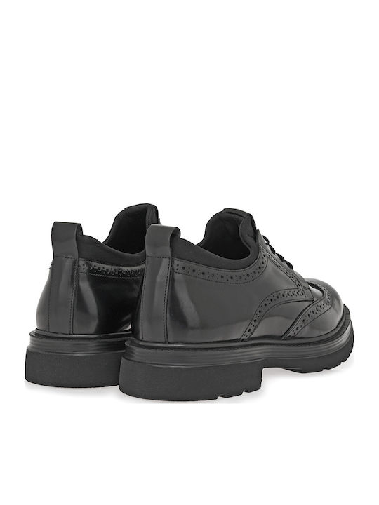 Pantofi Oxford Barbati Negre