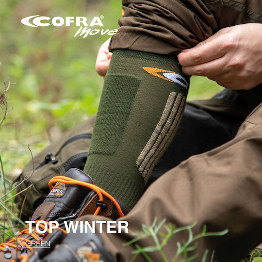 Cofra Top Winter Κάλτσες Green