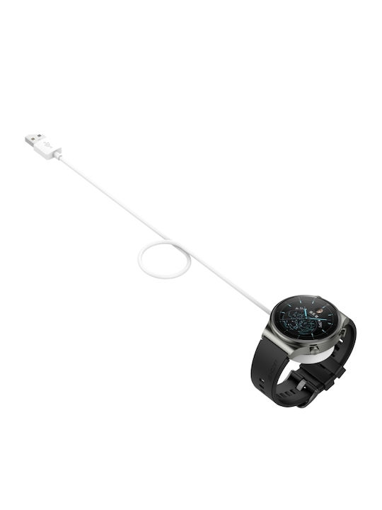 Magnetic Charging Cable Huawei Watch GT 3 Pro Smart Watch Length 1m Built-in Version White