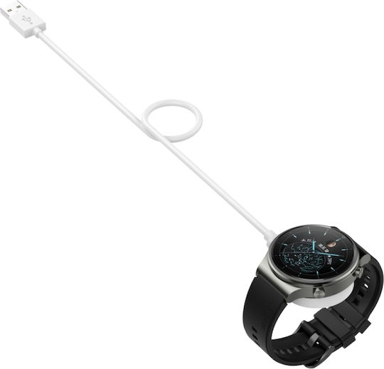 Huawei Watch 4 Watch 4 Pro Smart Watch Μαγνητικό Καλώδιο Φόρτισης Διαχωρισμό Λευκό