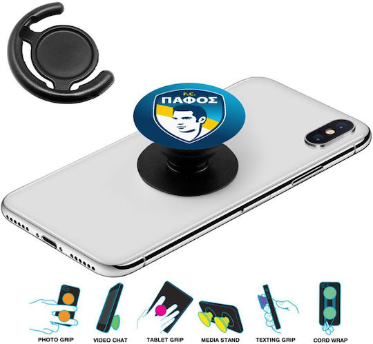 Pafos Fc Phone Holders Stand Black Mobile Phone Grip