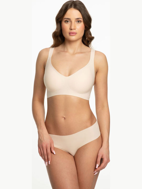 Jelly Bra Komfort Bralette Beigen