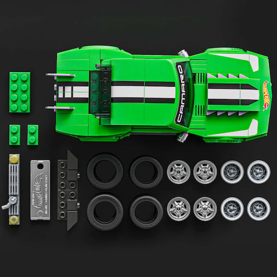 Mattel Brick Shop Building Blocks Hot Wheels Speed Series Camaro for 10+ Years 289 Pieces