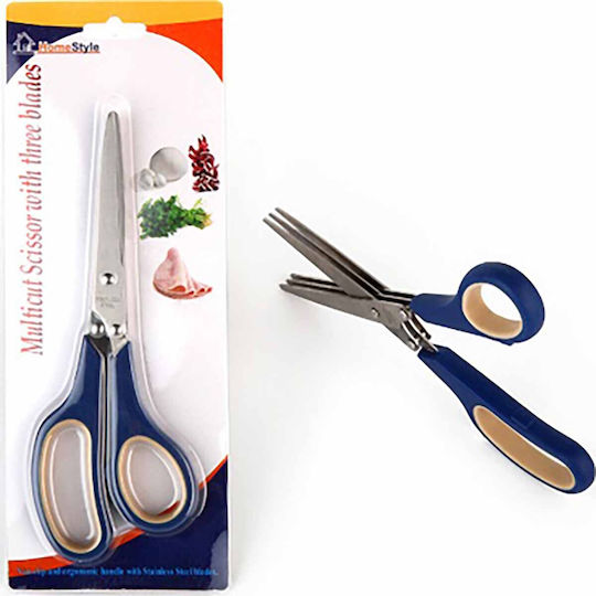 Homestyle Ψαλίδι Βοτάνων 19cm Μπλε