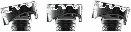 Gilles Picior de picior Μοτοσυκλέτας în Culoare Black RGK-510-UF35-SET-B