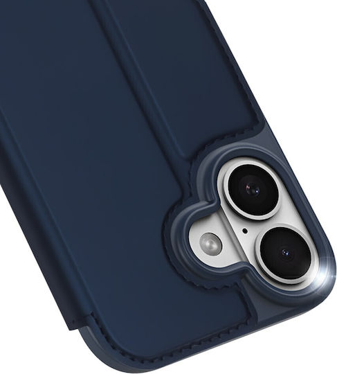 Dux Ducis Skin Pro Wallet Leather / Silicone Blue (iPhone 17)