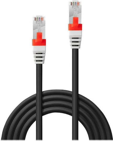 Lindy S/FTP Cat.6 Ethernet Network Cable 2m Black 1pcs