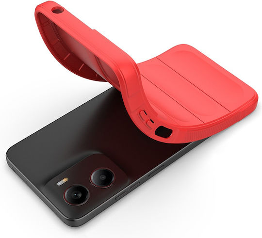 Techsuit Back Cover Σιλικόνης Κόκκινο (Moto G05 / E15)