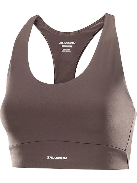 Women's Sports Bra without Padding Brown
