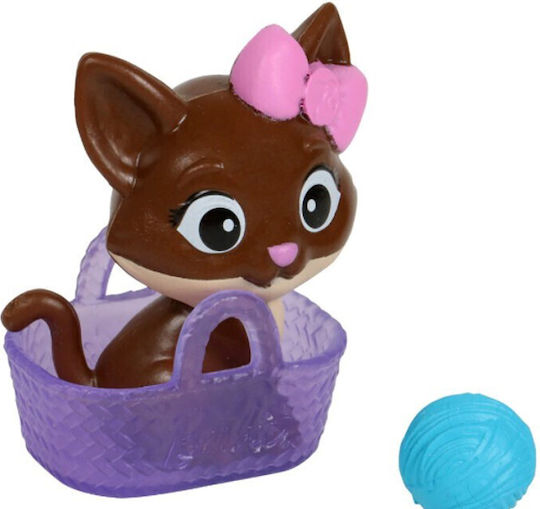 Barbie Pet Kitten with Basket & Yarn Ball