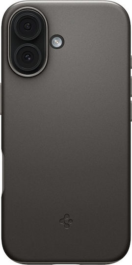 Spigen Thin Fit Magsafe Umschlag Rückseite Kunststoff 1.55mm Gunmetal (iPhone 17)