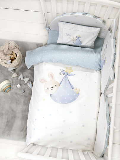 Nima Little Бебешка кувертюра Памук Многоцветен 100x140см Nima Little Бебешка кувертюра Памук Многоцветен 100x140см