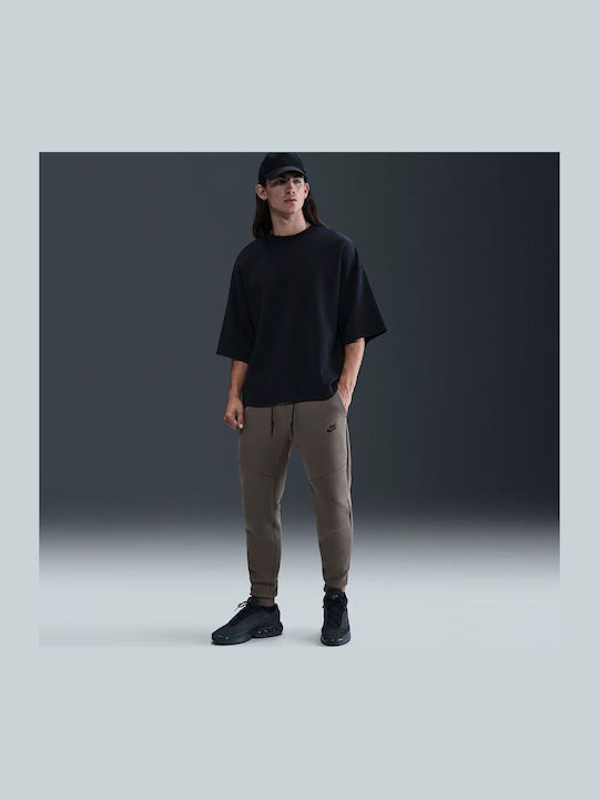 Tech Fleece Sweatpants with Elastic Beige