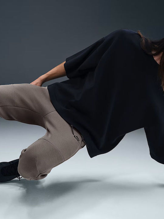 Tech Fleece Sweatpants with Elastic Beige