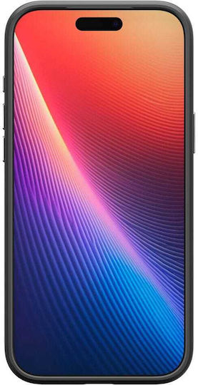 Spigen Enzo Aramid T Umschlag Rückseite Aramid Fiber Black Silver (iPhone 17 Pro)