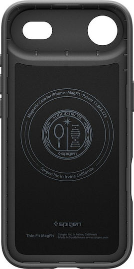 Spigen Thin Fit Mag Umschlag Rückseite Kunststoff 1.55mm Schwarz (iPhone Air)