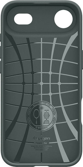 Spigen Liquid Air Umschlag Rückseite Silikon Abyss Green (iPhone Air)
