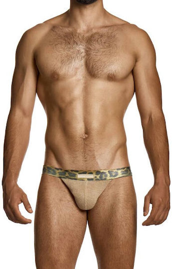 Modus Vivendi Jockstrap Sexy pentru bărbați Bej