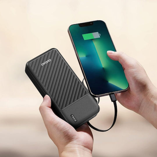 Dudao K11 Pro Power Bank 20000mAh 10W with USB-A Port Black