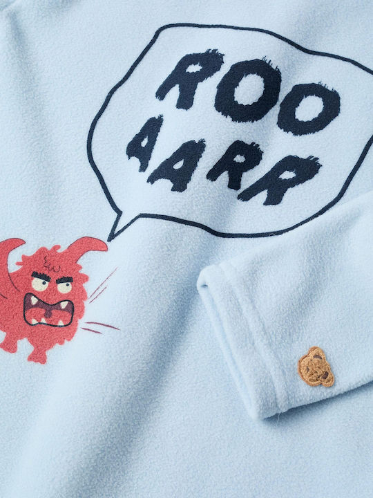 Zippy Kids' Pajamas Winter Fleece Sky Blue