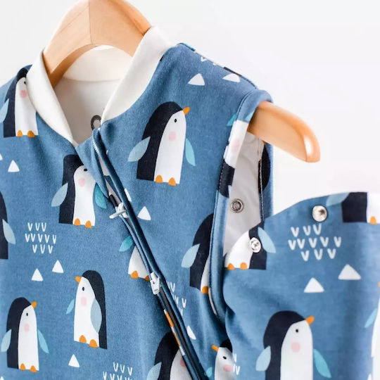 abo Winter Sleeping Bag with Feet 2.5 Tog Penguins