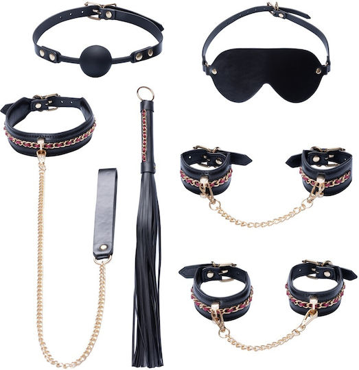 You2Toys Bondage BDSM Kit σε Μαύρο Χρώμα