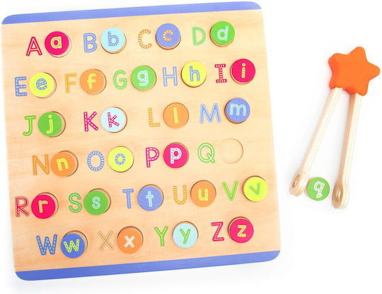 Educational Insights Joc Educațional Litere și numere din Lemn pentru 3+ ani Ani