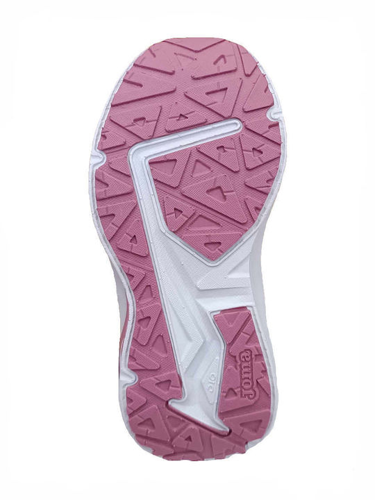 Speed Kids Sports Shoes Running with Hoop & Loop Closure Pink