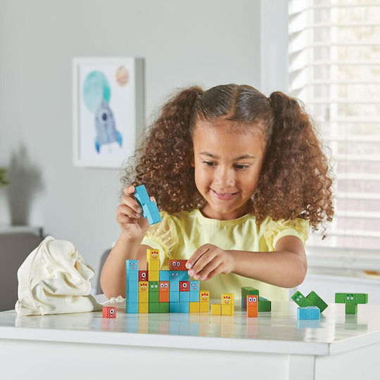 Hand2Mind Set Numberblocks Εκπαιδευτικό Παιχνίδι Γράμματα & Αριθμοί από Ξύλο για 3+ Ετών