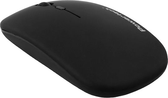 Powertech PT-1381 Безжичен Ергономичен Bluetooth Мишка Черен