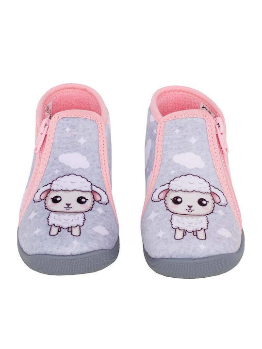 Kids Slippers Boots Gray
