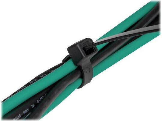 DeLock Plastic Cable Ties 9mm Black Colour 10 Pieces 19562
