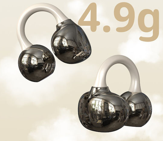 Dudao U20 Open Ear Bluetooth Handsfree Ακουστικά με Θήκη Φόρτισης Μαύρα