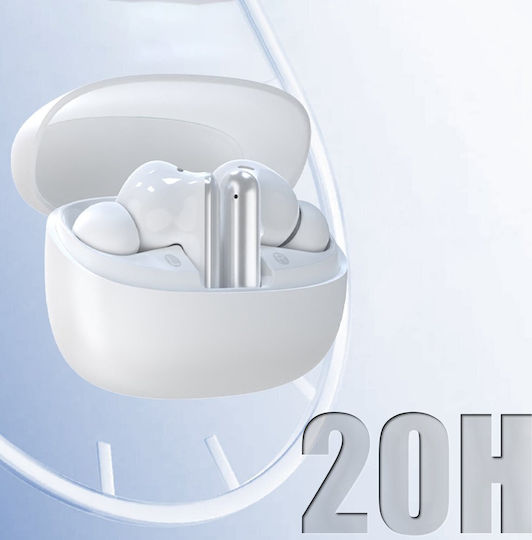 Dudao U21 In-ear Bluetooth Handsfree Earphones with Charging Case White