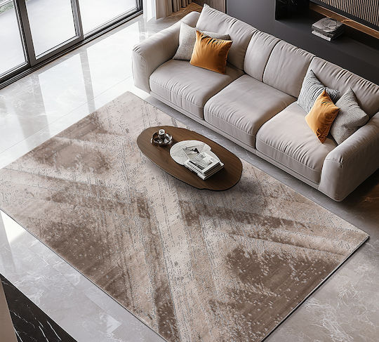 Beauty Home Rug 133x190cm Beige Grey