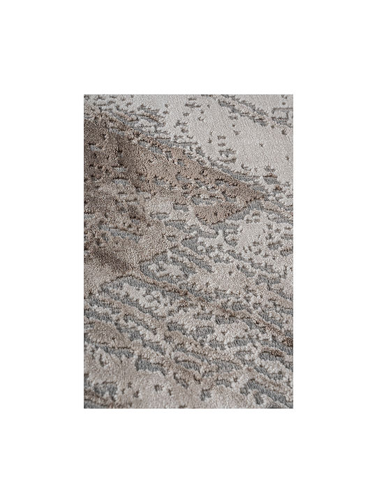 Beauty Home Χαλί Ορθογώνιο Μπεζ, Γκρι 133x190cm