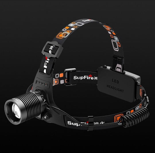 Supfire Lumină de lucru și de sit, cu baterie Lanternă Frontală LED cu Luminozitate Maximă 180lm