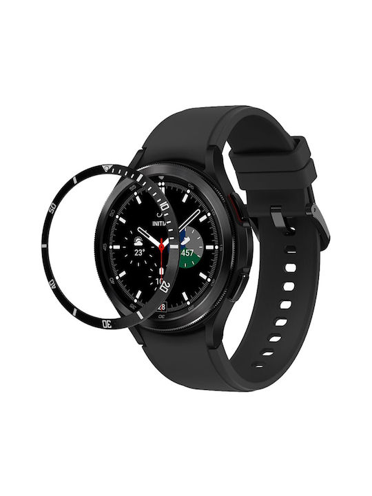 Προστατευτικό Bezel σε Μαύρο χρώμα για Samsung Galaxy Watch 7, 6, 5, 4 (44mm)