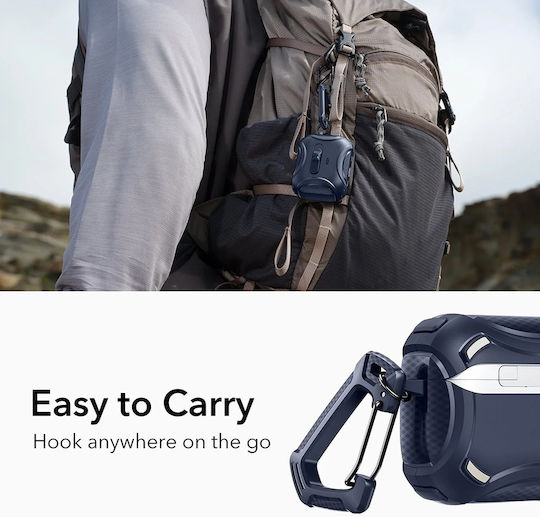 ESR Cyber Flicklock Halolock Θήκη Πλαστική σε Μπλε χρώμα για Apple AirPods Pro 3