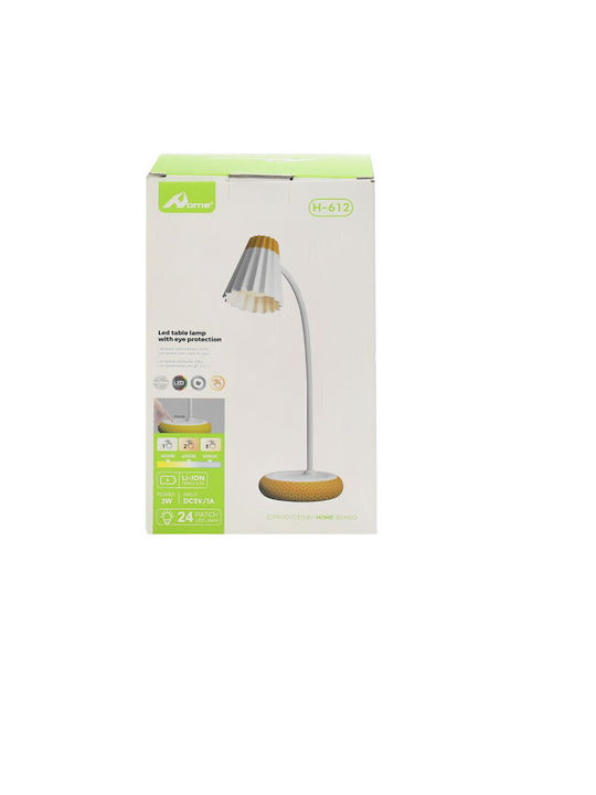 Lampa de birou Reîncărcabilă LED Iluminat cu Braț Flexibil Lampa de birou Reîncărcabilă LED Iluminat cu Braț Flexibil