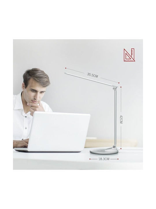 TaoTronics LED Lumină de Birou în Culoarea Alb