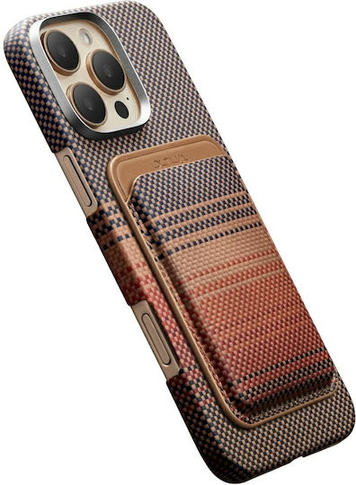Portofel Magnetic Pitaka Portofel Țesut Magsafe Pentru Telefon Sunset Mww2402