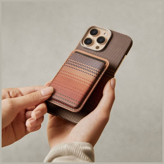 Portofel Magnetic Pitaka Portofel Țesut Magsafe Pentru Telefon Sunset Mww2402