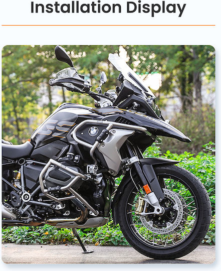 Bmw R1250gs Lower Crash Bar Silver