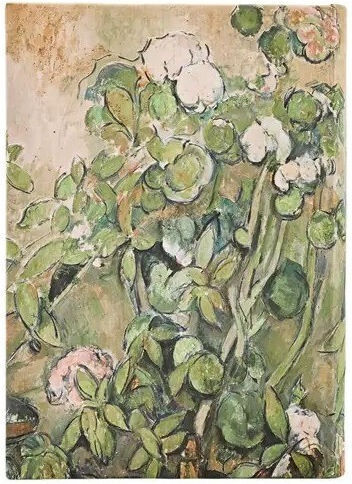 2026 Daily Diary Cezannes Terracotta Pots Flowers Midi 13x18 Hard Cover Elastic Closure Paperblanks 9780349707525