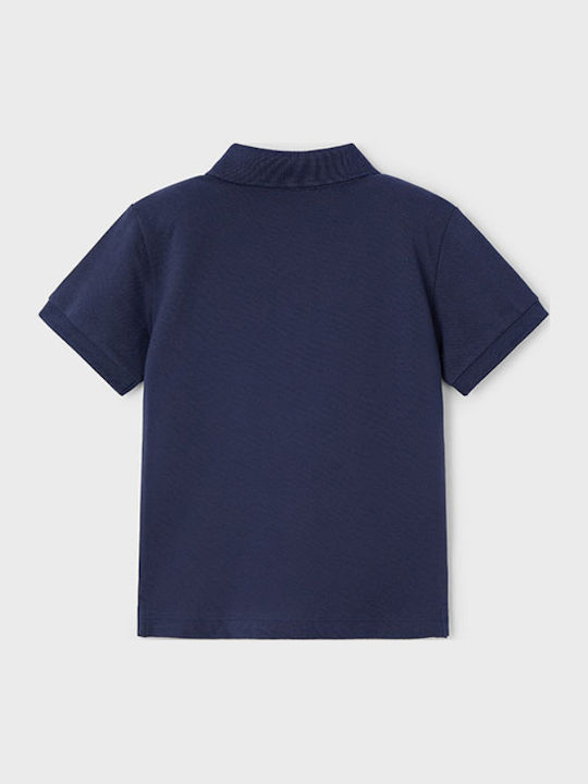 Παιδικό Polo Κοντομάνικο Μπλε Basic