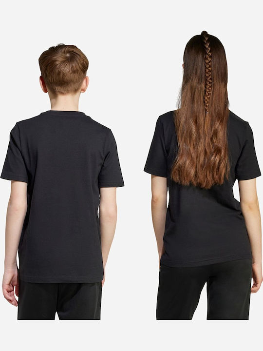 Kinderhemd Kurzarm Schwarz Camo