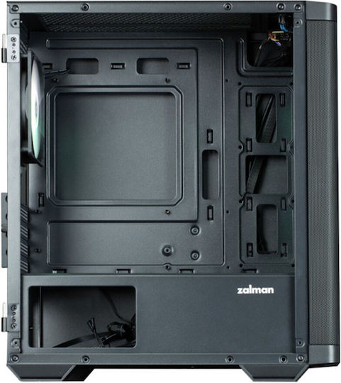 Zalman M4 Gaming Mini tower Carcasă Calculator cu Fereastră Laterală Negru