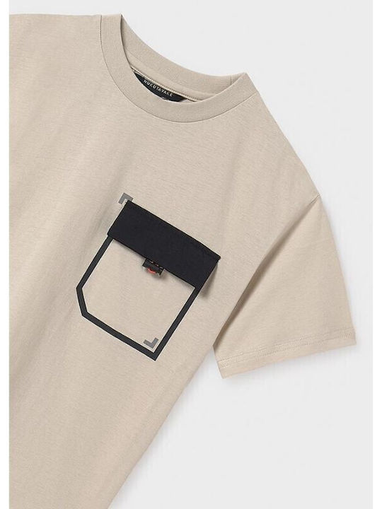 Kids' T-shirt Beige athletics