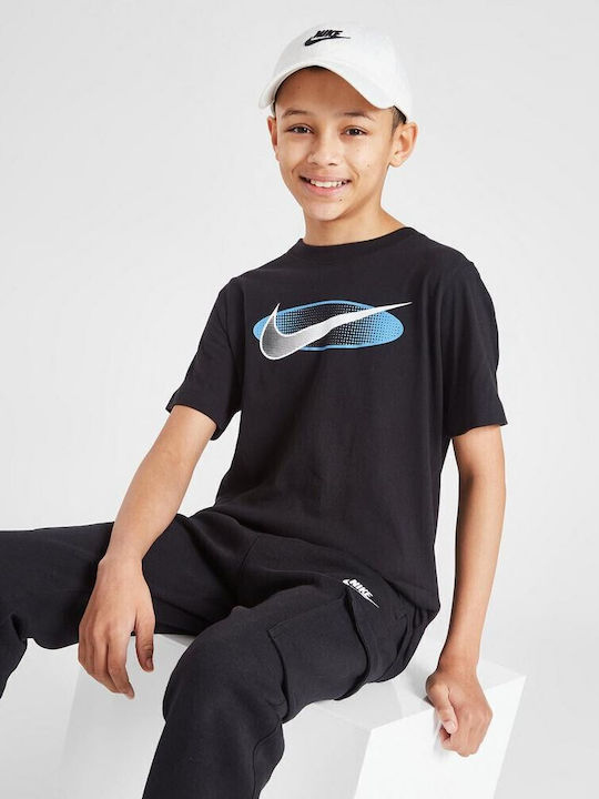 Παιδικό T-shirt Μαύρο Sportswear